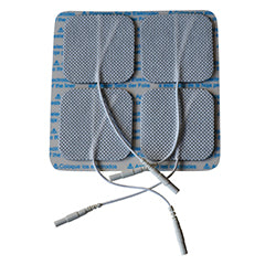 8 Electrode Pads 5x5 cm ( 2 x 4  Pack Buy)