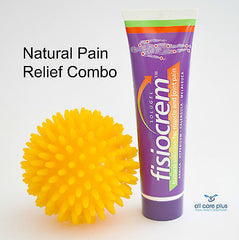 Spiky Ball + Fisiocrem - Natural Pain Relief And Massage