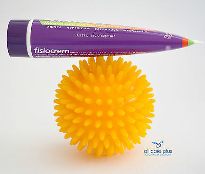 Spiky Ball + Fisiocrem - Natural Pain Relief And Massage