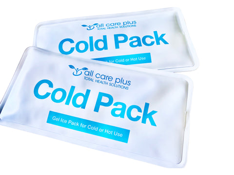 2 x Reusable Gel Heat or Ice Pack - Great for heat therapy or icing - Free Shipping