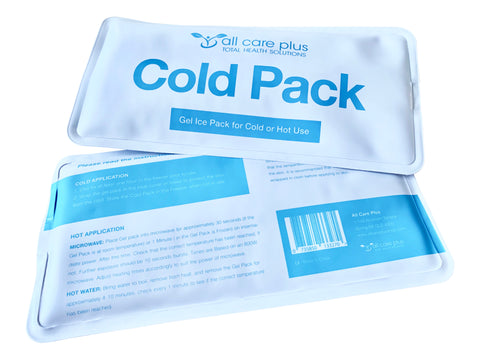 2 x Reusable Gel Heat or Ice Pack - Great for heat therapy or icing - Free Shipping